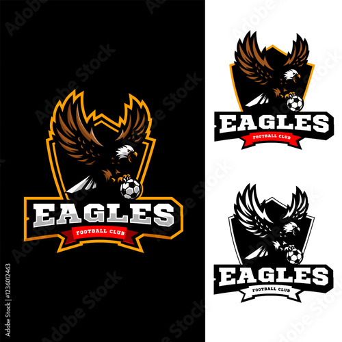 Eagle logo for team sports