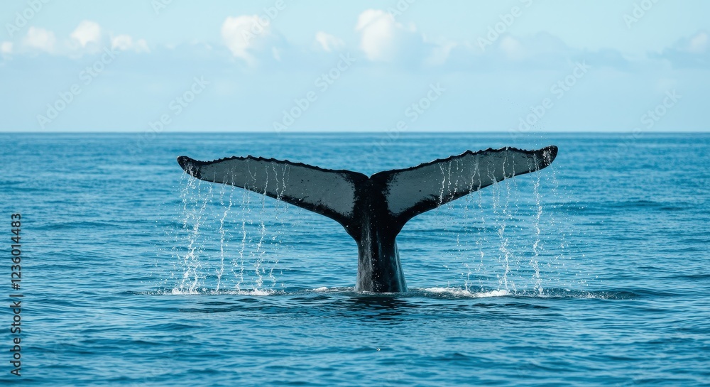 Fototapeta premium humpback tail