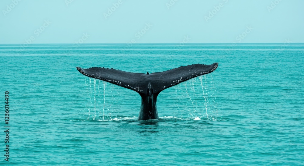 Fototapeta premium humpback tail