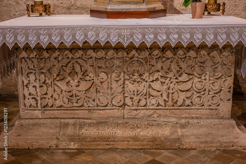 Veroli, Lazio. The Cistercian Abbey of Casamari. photo