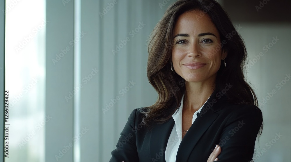 Business Professional Woman Smiling at Camera Business Professional Woman Smiling at Camera