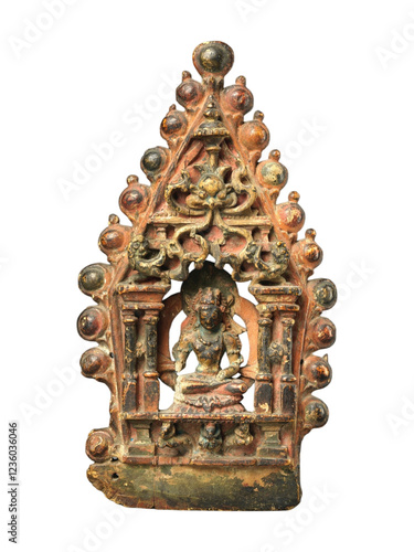 Exquisite 10th-11th Century Buddhist Ritual Crown Featuring Ratnasambhava