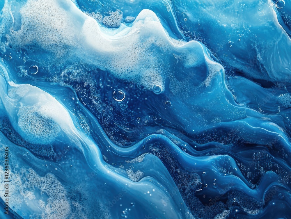 Fototapeta premium Dynamic Ocean Wave