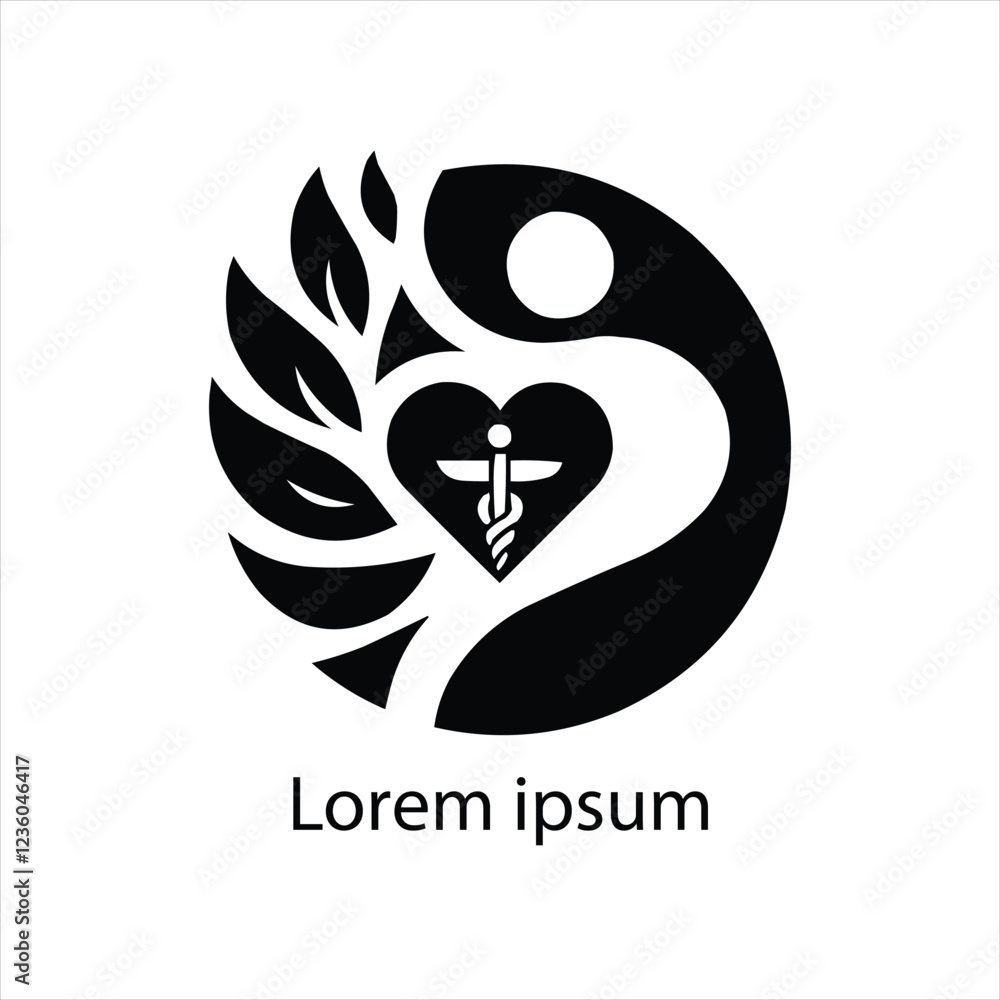 Obraz premium Health care logo icon