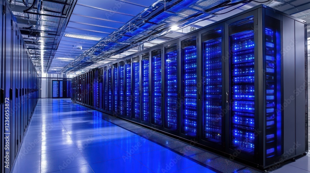 Data center servers illuminate tech corridor Data center servers illuminate tech corridor