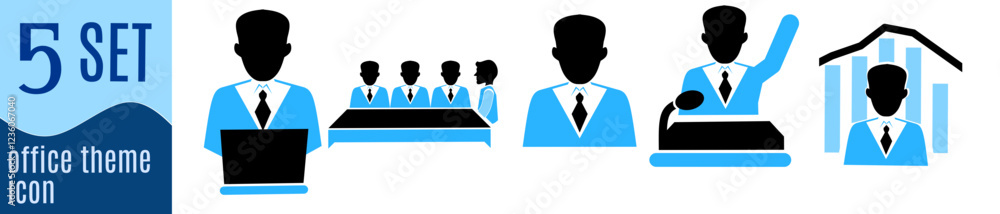 business people wearing suits, carrying bags and folders. Vector illustration designSet of upper body characters of business people. Vector design in blue monochrome with outline. business people wearing suits, carrying bags and folders. Vector illustration designSet of upper body characters of business people. Vector design in blue monochrome with outline.