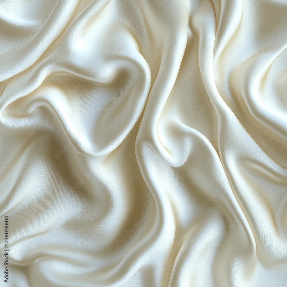 Fototapeta premium 하얀색 부드러운 아름다운 실크질감 배경화면