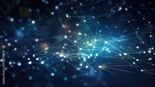 Wallpaper Mural Digital Connectivity Abstract Network Background Torontodigital.ca