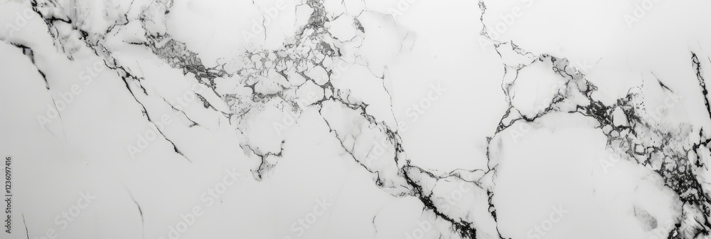 Fototapeta premium Elegant White Marble Texture with Natural Patterns