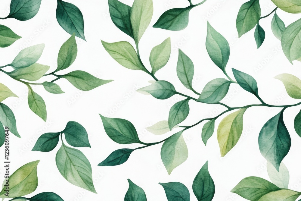 A close-up shot of intricate green leaves on a plain white background, perfect for using as a placeholder or adding some natural beauty to your design A close-up shot of intricate green leaves on a plain white background, perfect for using as a placeholder or adding some natural beauty to your design