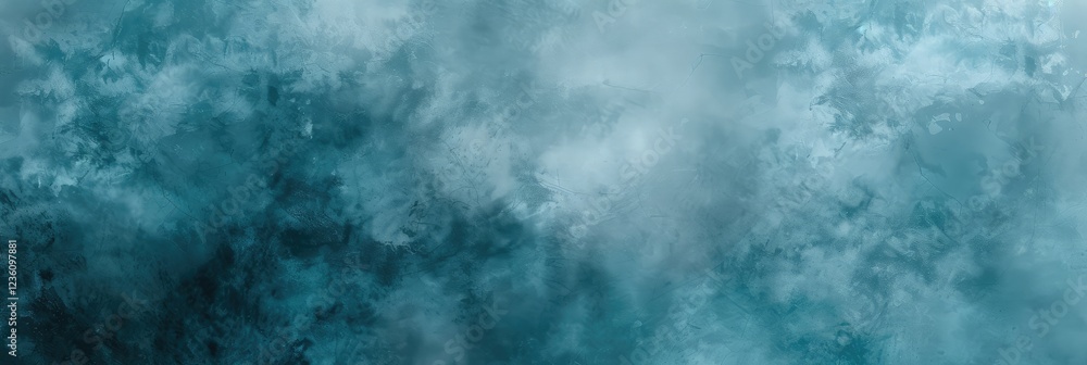 Fototapeta premium Tranquil Blue Ocean Water Texture Abstract