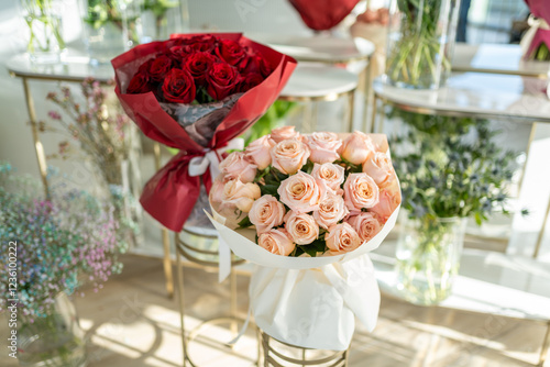 Wallpaper Mural Bukiet Kwiatów w kwiaciarni Torontodigital.ca