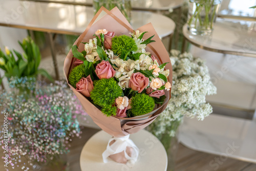 Wallpaper Mural Bukiet Kwiatów w kwiaciarni Torontodigital.ca