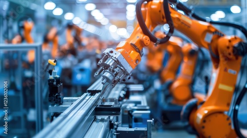 Advanced Robotic Arm in Industrial Automation