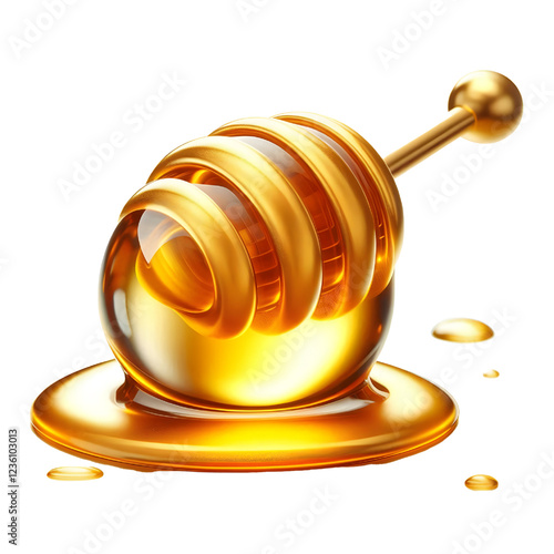 honey flow isolated