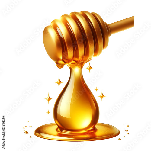 honey flow isolated