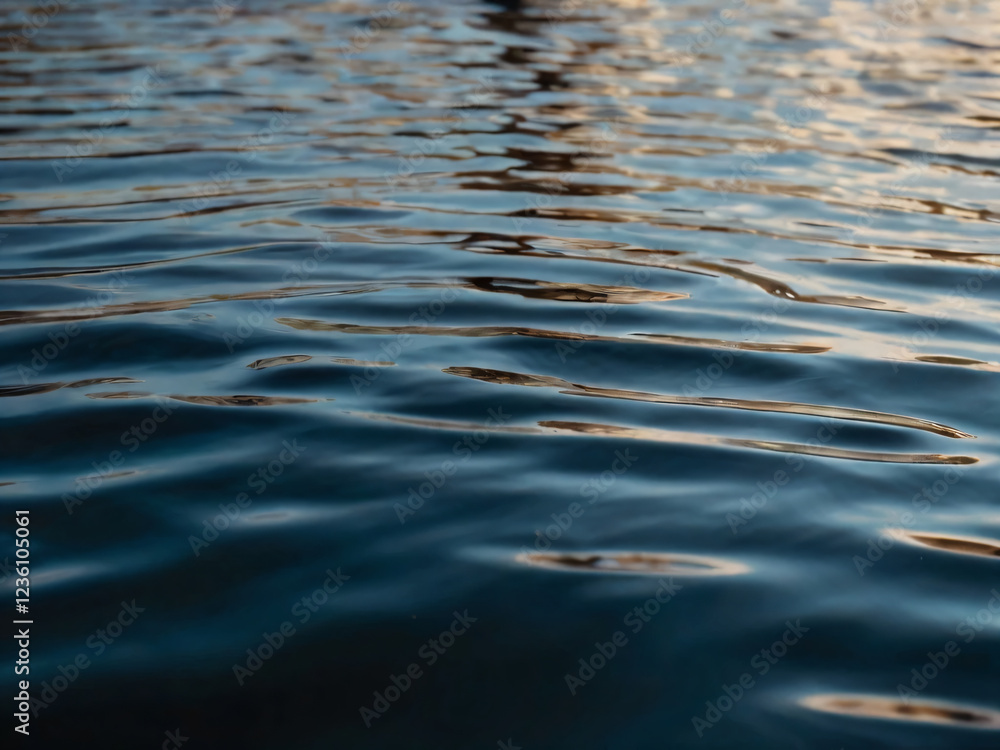 Blue-green waves ebb and flow with calming gracefulness. Blue-green waves ebb and flow with calming gracefulness.