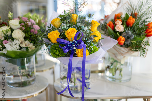 Wallpaper Mural Bukiet Kwiatów w kwiaciarni Torontodigital.ca