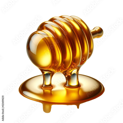 honey flow isolated