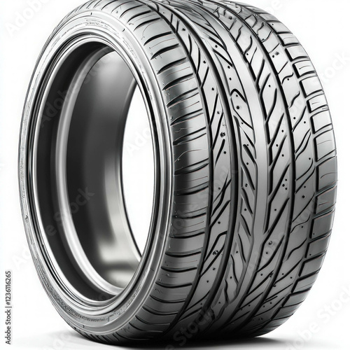 Car Tire Isolated