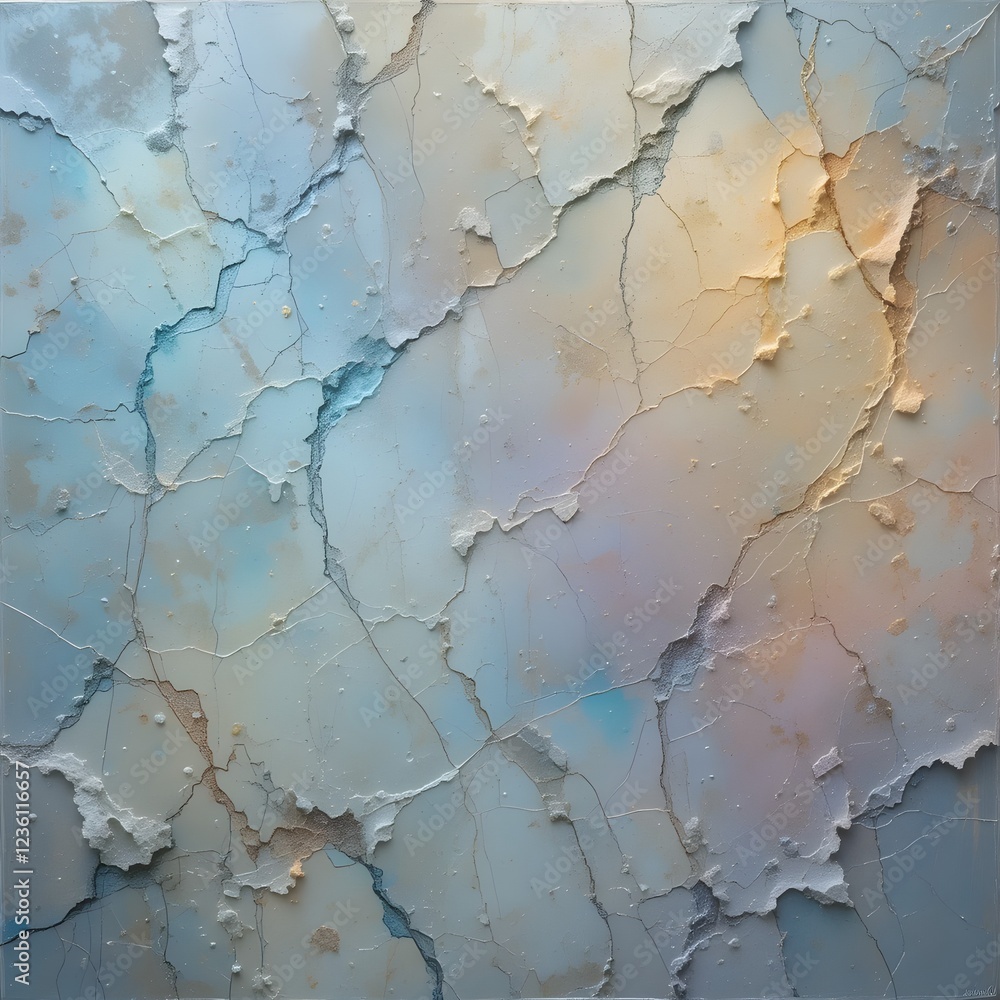 Obraz premium Vibrant Neon Abstract Background with Triangular and Sparkling Elements