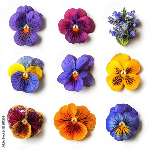 Little Flowers Isolated