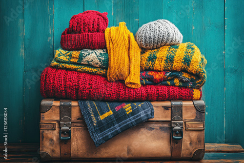 Overstuffed Suitcase