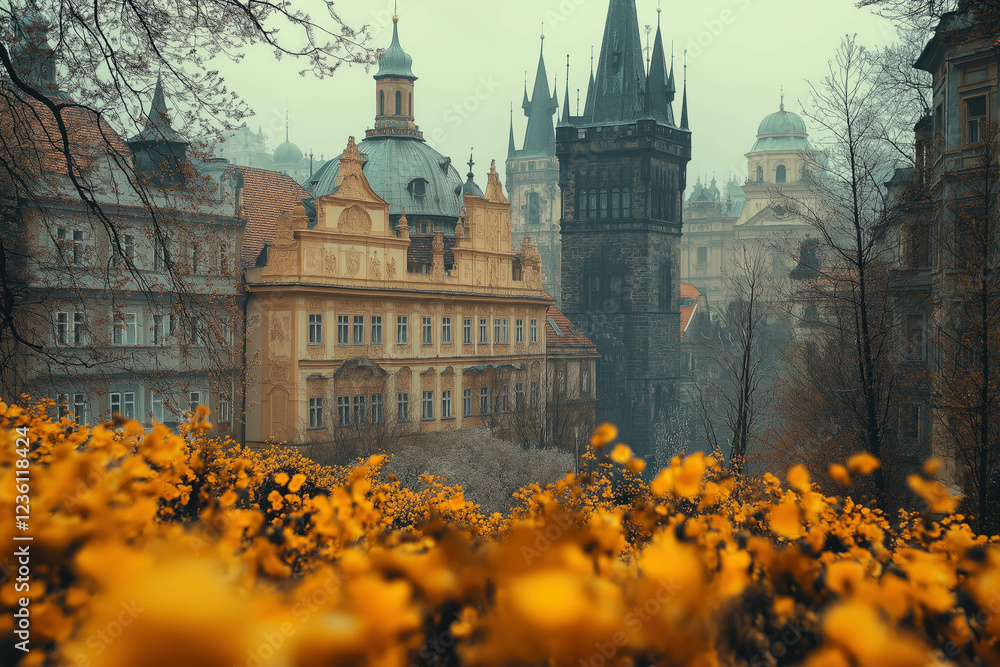 Obraz premium Prague In Spring