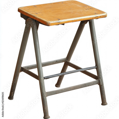 School Desk Isolated