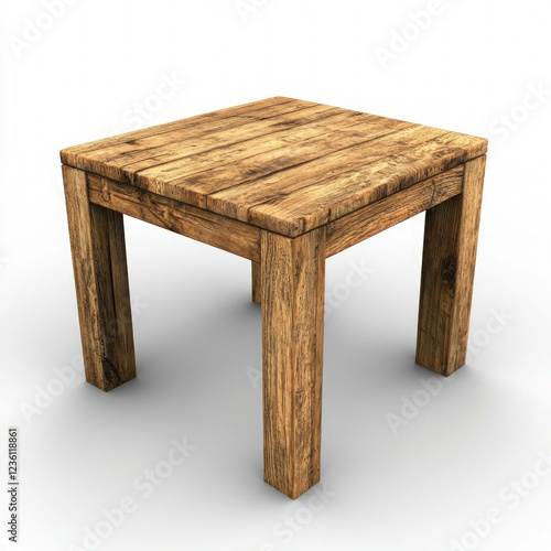 Small Table Isolated