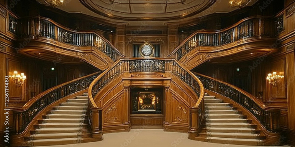 Obraz premium Titanic Staircase