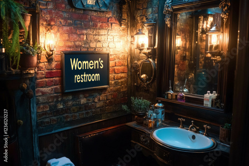 Women's Restroom Sign