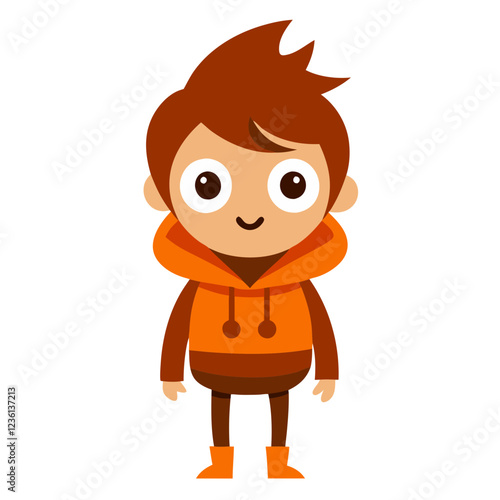 Spooky Hubie adventure vector illustrator