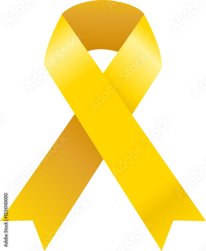 Yellow  Ribbon world Awareness