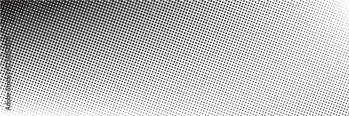 Set of halftone dots gradient pattern texture isolated on white background. Straight dotted spots using halftone circle dot raster texture. Vector blot half tone collection.