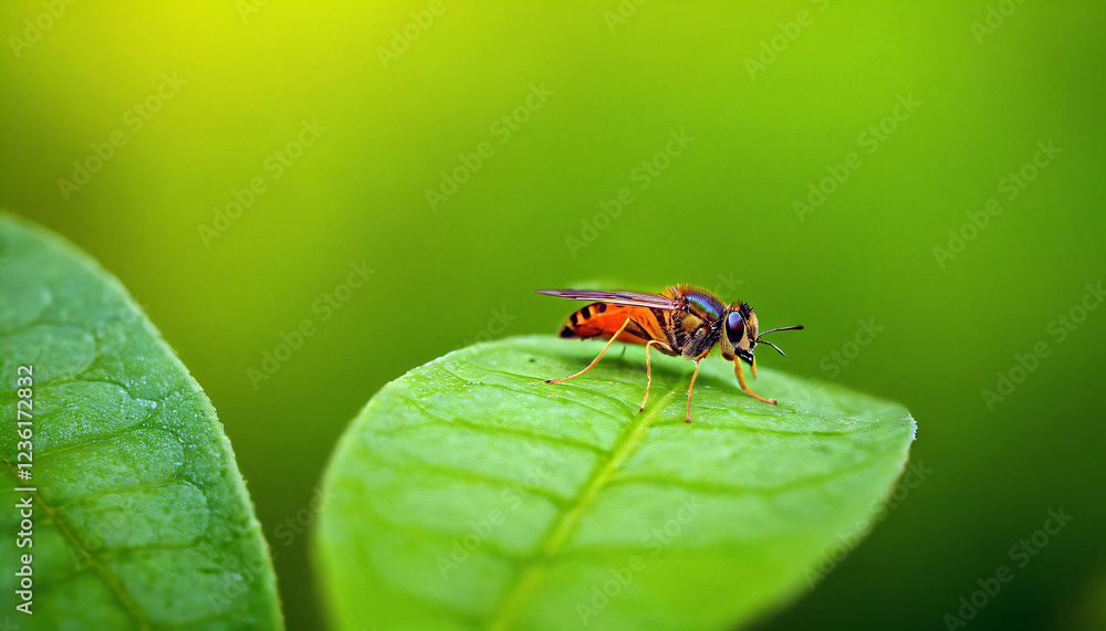 Vibrant Macro Wildlife and Nature Photography  Featuring Insects, Flowers, and Nature’s Greenery – High-Resolution Stock Image