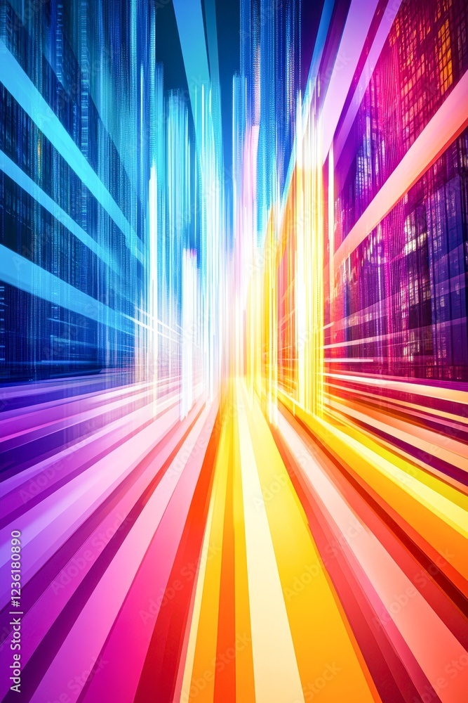 A vibrant, abstract composition featuring dynamic lines and colors that evoke movement and energy, Ideal for tech, innovation, or creative projects highlighting speed and modernity, A vibrant, abstract composition featuring dynamic lines and colors that evoke movement and energy, Ideal for tech, innovation, or creative projects highlighting speed and modernity,