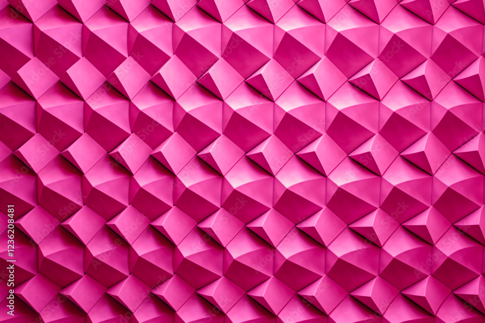 Fototapeta premium Pink Organic Cellular Decorative Background