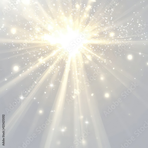 Vector transparent sunlight special lens flare light effect. PNG. Vector illustration ., on white background