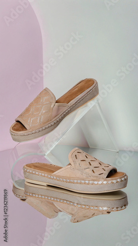 a pair of shoes
