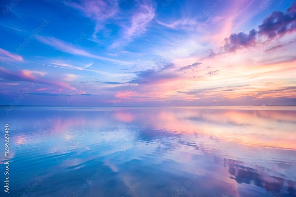 Obraz premium sunset over the ocean