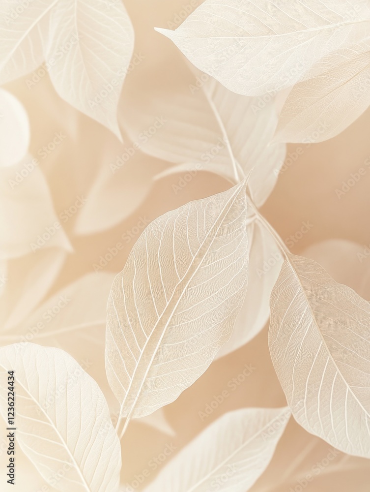 Obraz premium Close-up of leaf bunch