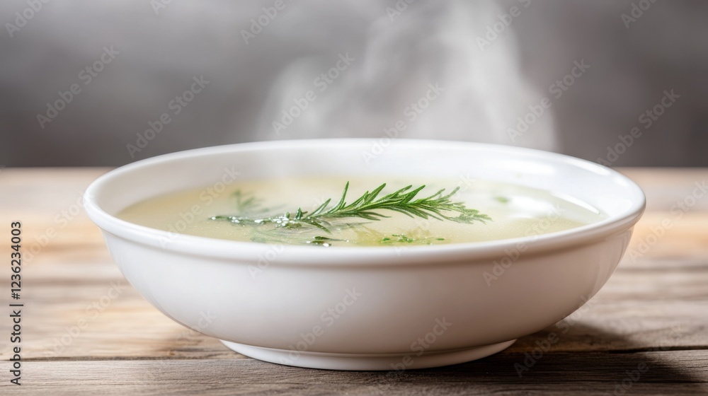 Steaming bowl of nourishing bone broth with fresh herbs and vegetables, healthy and comforting meal concept, perfect for wellness, detox, and culinary themes. Steaming bowl of nourishing bone broth with fresh herbs and vegetables, healthy and comforting meal concept, perfect for wellness, detox, and culinary themes.