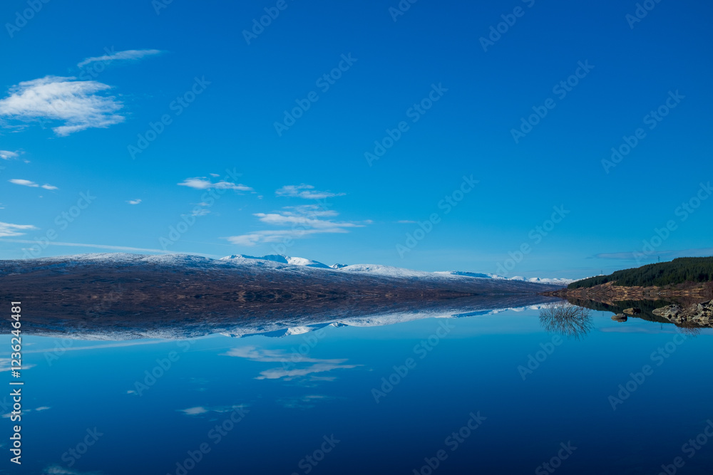 Fototapeta premium lake in the mountains