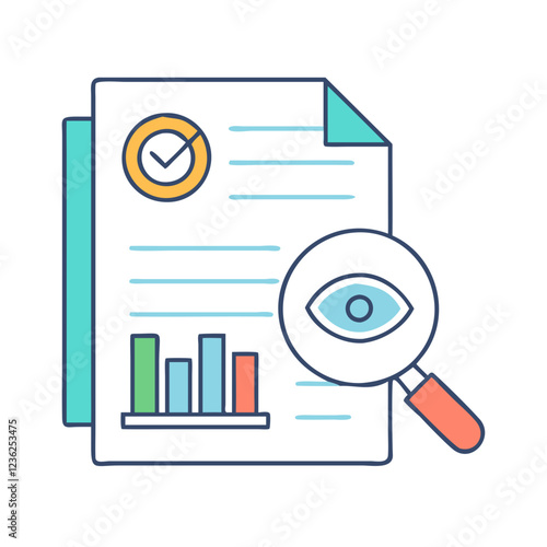 audit icon, audit vector illustration-simple illustration of audit, perfect for audit logos and icons