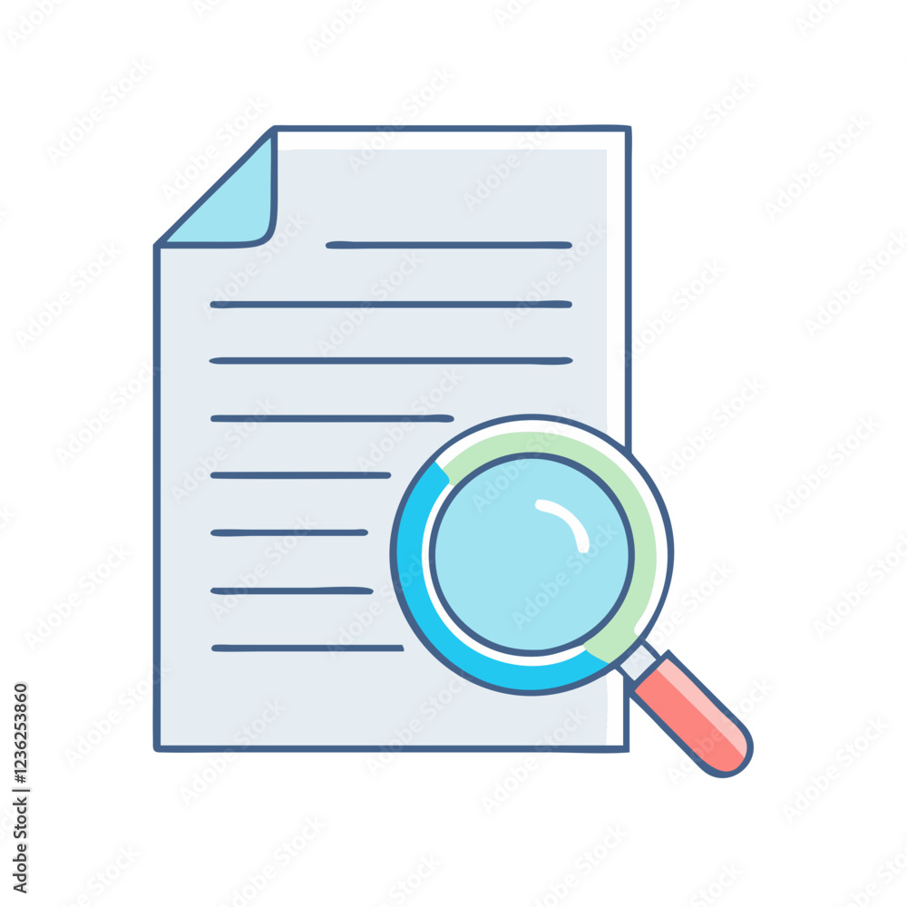 document with magnifier icon, document with magnifier vector illustration-simple illustration of document with magnifier, perfect for document with magnifier logos and icons document with magnifier icon, document with magnifier vector illustration-simple illustration of document with magnifier, perfect for document with magnifier logos and icons