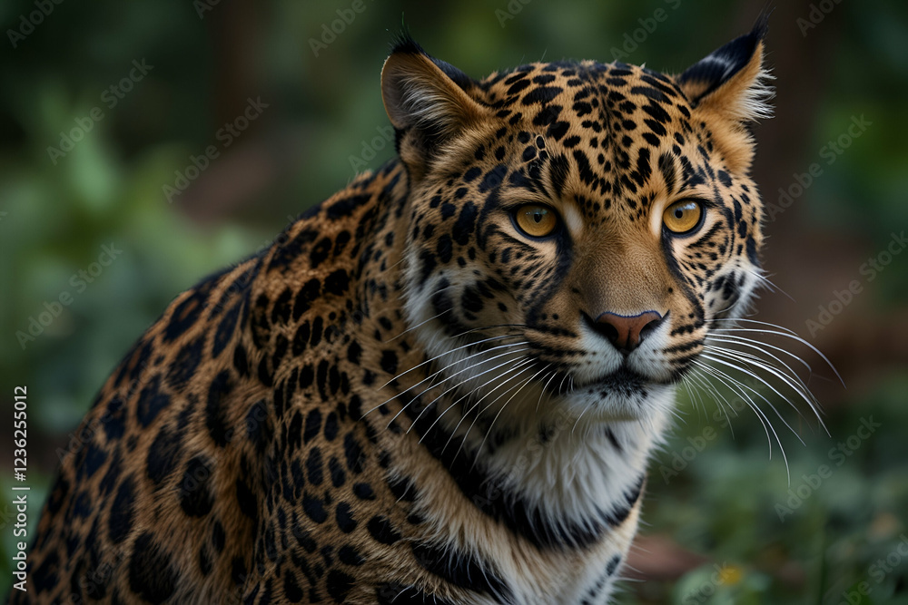 Obraz premium portrait of a leopard