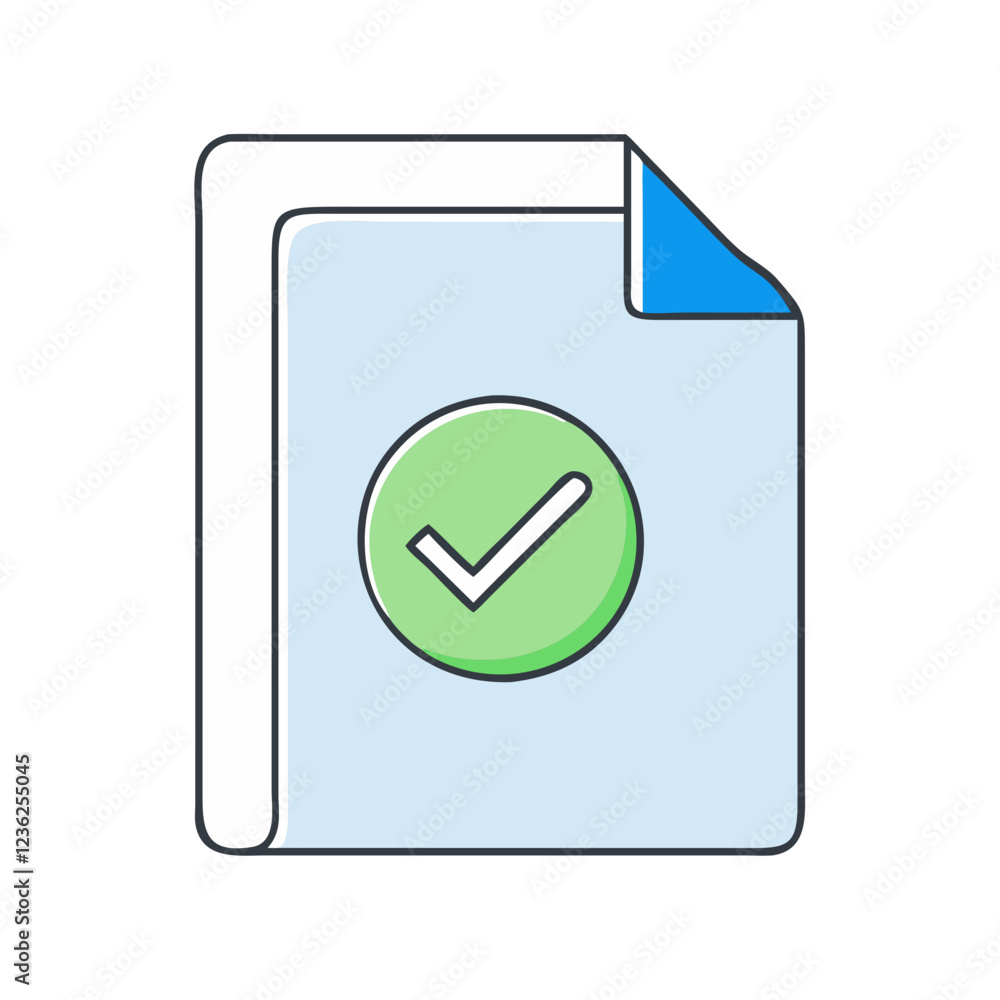 tick mark on file icon, tick mark on file vector illustration-simple illustration of tick mark on file, perfect for tick mark on file logos and icons tick mark on file icon, tick mark on file vector illustration-simple illustration of tick mark on file, perfect for tick mark on file logos and icons