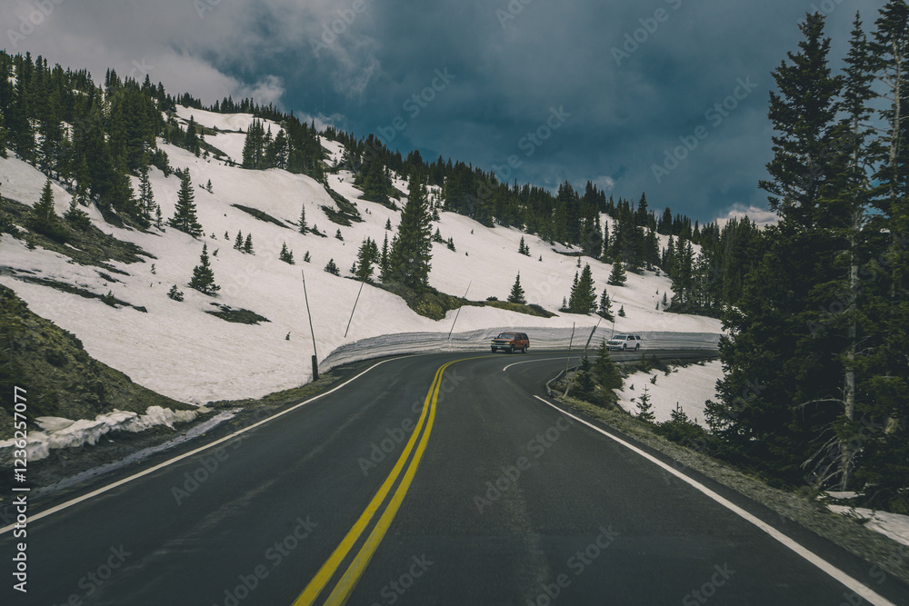 Rocky Mountains Nationalpark, United States, Mountains. Rocky Mountains Nationalpark, United States, Mountains.