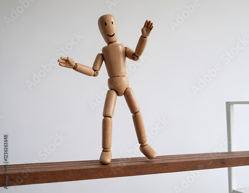 wooden figure of a person